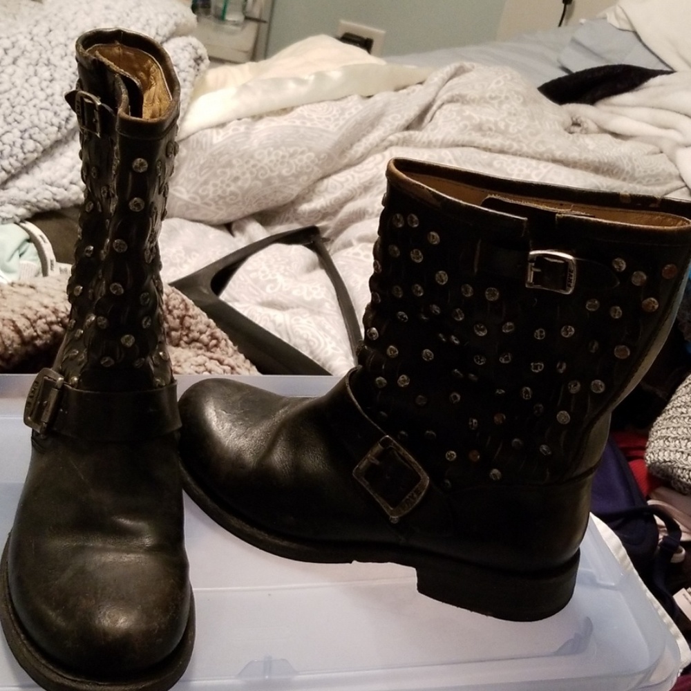 Frye leather boots